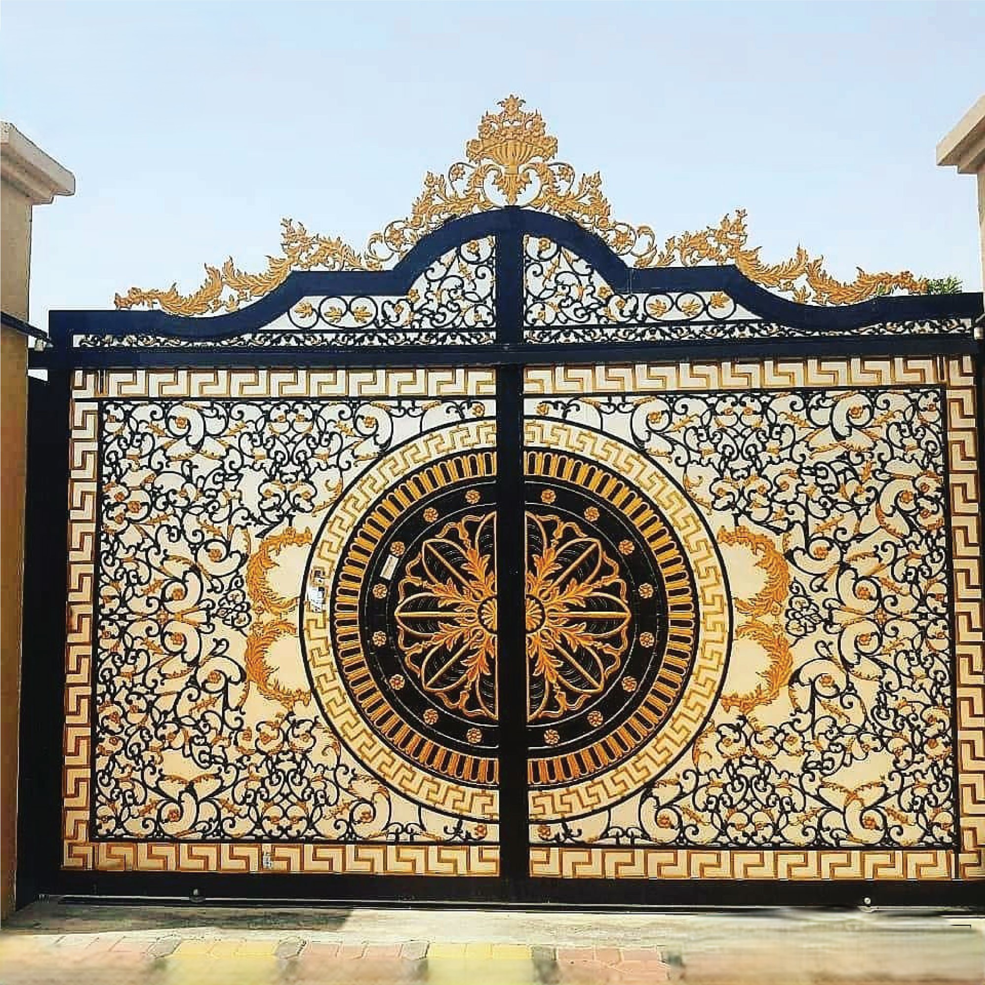 Durable CNC Cutting Boundary Gate | MT-BG-0112
