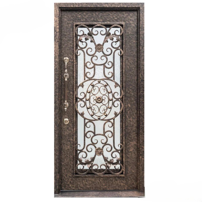 Simple Decorative Security Steel Door | MT-SD-0096